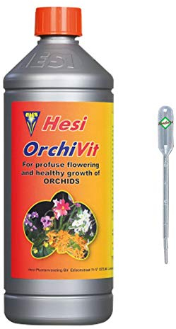 Weedness Hesi OrchiVit 1 Liter - Orchideen Grow Dünger Naturdünger Zimmerpflanzen Bio Flüssig Organischer Blüteboost
