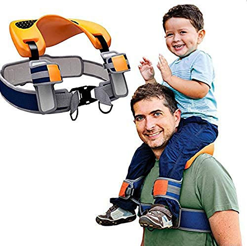 SUNSHOP Schultergurte für Kinder, Schulter-Sättel im Freien, Bequeme Sitze und umfassender Sicherheitsschutz, geeignet für Kinder 2-5 Jahre alt
