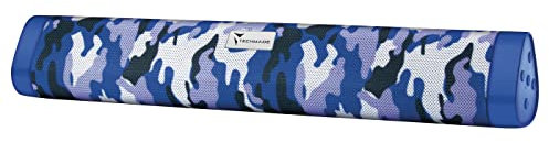 TECHMADE SOUNDBAR | ALTOPARLANTE | CASSA PORTATILE SENZA FILI TM-A15-CAMB COLORE CAMOUFLAGE BLU PER PC