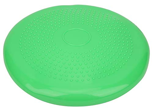CHICIRIS Yoga Kissen, Bench Cushtie Yoga Aufblasbares Kissen für Körpertraining für Yoga(Grün, Durchmesser 34)