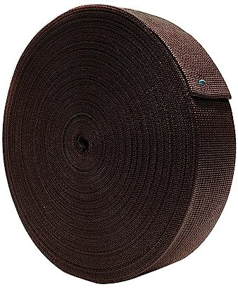 25 Meter Rucksackband, 16 Farben, 5 Größen, Gurt, Rucksackband 25M / Rolle, Gurt, Gurte, Befestigung, Auto, Basteln, Kraft, (38 mm, 303)