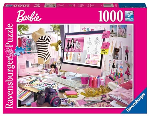 Ravensburger Puzzle 17518 - Barbie, die Fashion Ikone - 1000 Teile Puzzle für Kinder und Erwachsene ab 14 Jahren