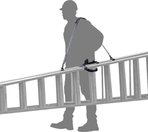 Ergodyne 5300 A-Frame Ladder Shoulder Lifting Strap & Carrying Handle, Transport Ladders with Ease