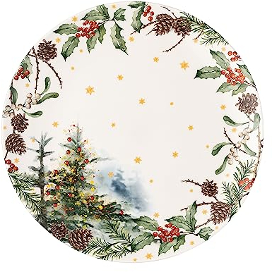 Hutschenreuther Sammelserie 2023 Am Weihnachtsbaum.. Plätzchenteller 28cm