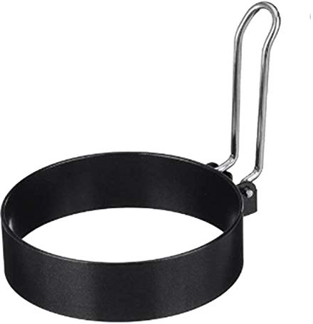 ziyuan Moule ¨¤ Cr¨ºPes Aux ?Ufs Ronds, Moule Anti-Adh¨¦Rent en de Cercle, Outil de Cuisine pour Faire Frire McMuffin ou Fa?Onner les ?Ufs