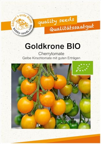 BIO-Tomatensamen Goldkrone Cherrytomate Portion