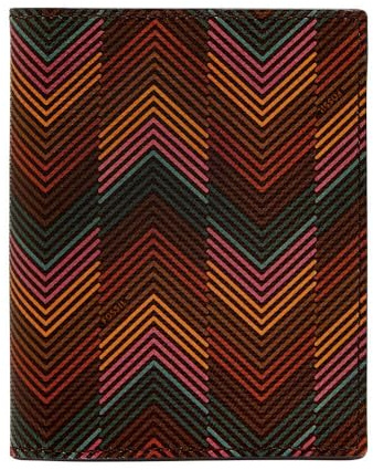 Fossil Women's Passport Brown Cotton Blend Passport Case, SLG1620998