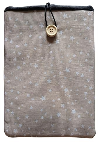 Funda de libros hecha a mano,protector de libros,fundas para libros de tapa blanda,fundas para libros de tapa dura,accesorios de lectura hechos a mano,tamaño 27x20 cm (Galaxia)
