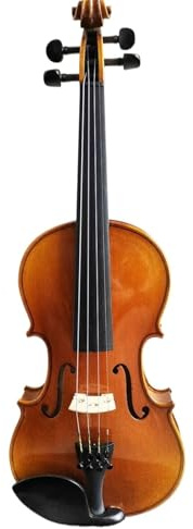 Anfänger Violin 7/8 Größe Handgefertigte Rote Und Gelbe Damengeige Italienisches Vintage-Lack-Geigeninstrument