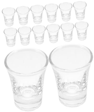 STOBAZA 36pcs Glass Communion Cups Fits Standard Holy Communion Trays for Church Services Toasting Chalice Holy Drinkware Christian Supply 10ml
