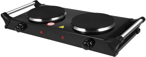 HONITANO 2000w Furnace Dual Burner Portable Hot for for Outdoor Camping Cast Iron Plates