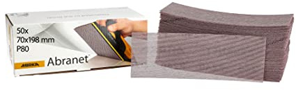 Mirka Abranet slipband 70x198 mm kardborre P80 50 st