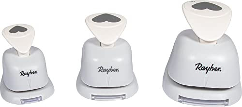 Rayher 69102000 Perforatrice Motif cœurs