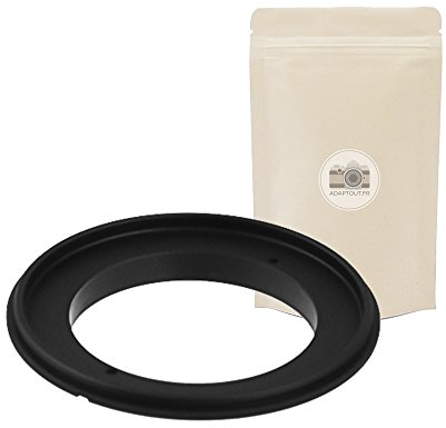 Adaptout 77mm EOS Reverse Ring for Macro Photography, Compatible with Canon EOS EF Mount Cameras