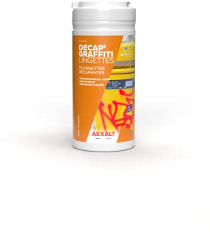 Lingettes Anti-Graffiti en Boîte, 20mm x 195mm, Lot de 75