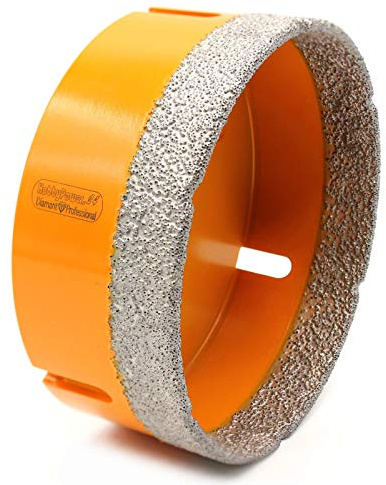 1 X M14 Corona diamantata punta per piastrelle trapano diamante diametro 95 mm Granito Gres Porcellanato