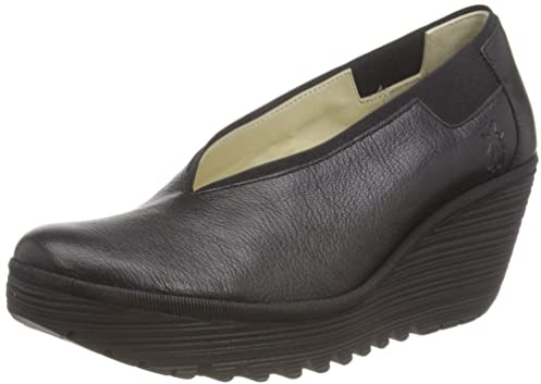 Fly London Womens Yoza438fly Pump, Black, 9 UK