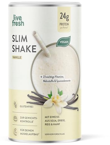 LiveFresh Proteinpulver Vegan (Vanille)