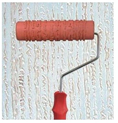 ORLOVA Strukturwalze, gemusterter Farbroller, geprägter Farbroller, Wandmalerei, Läufer, Wanddekoration, DIY-Werkzeug, Muster 1