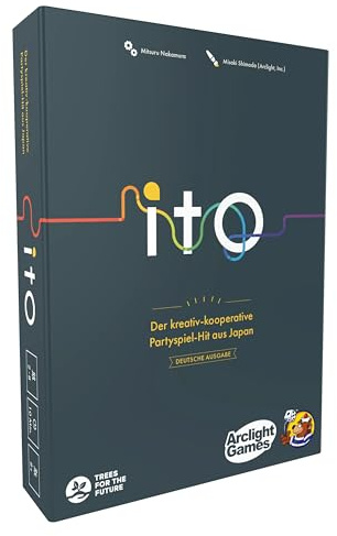 HeidelBär Games ito - Communicative Party Game Hit from Japan - Cooperative Board Game to Guess with High Replay Value - German - 2-8 Players - From 8 Years