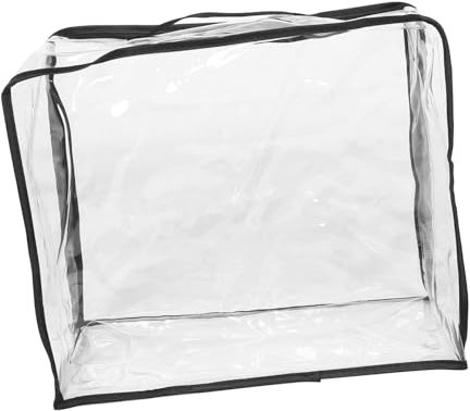 Kisangel Spielzeugaufbewahrungstasche Xxl Aus Transparentem Pvc Mit Praktischem Griff Großer Organizer Für Puzzle Und Kinderspielzeug Vielseitig Für Kinderzimmer Und Unterwegs
