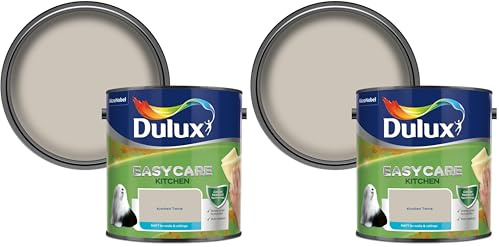 Dulux Easycare Kitchen Matt Emulsion Paint - Knotted Twine - 2.5L (Pack of 2)