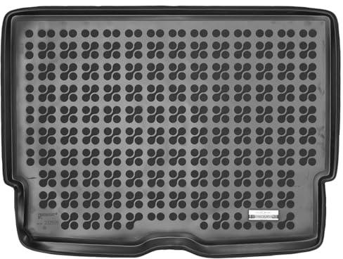 AZUGA Gummi-Kofferraumwanne für Volvo EX30 ab 2023 (hoher Boden) | hoher Rand, rutschfest, wasserdicht, Premium Kofferraummatte passgenau, TPE-Gummi, AZ12000824