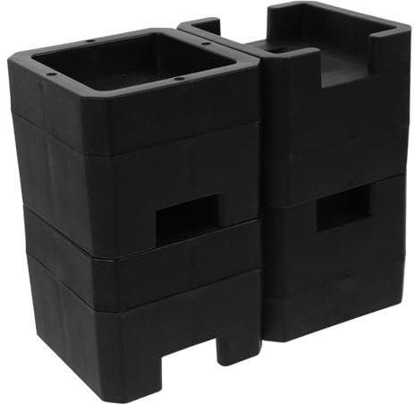 DIYEAH 4pièces Rehausseurs De Lit Lot pour Lit Et Table Accessoires De Canapé Et Bureau Prévention des Rayures Au Sol Et Stabilité