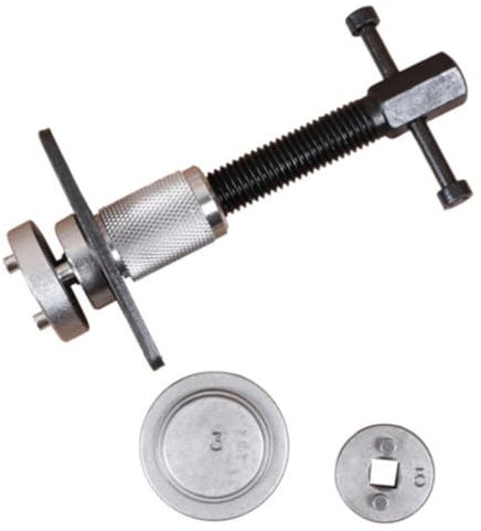 TOPBATHY Professionelles Bremssattel Werkzeugset für Scheibenbremsen Silber zum Zurücksetzen Des Bremskolbens Kompatibel mit Audi und Mehr