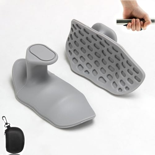 Styrketräning, grepphjälp, halkfritt silikon, gymgrepp, ergonomiskt handtag, stoppning, styrketräning, för kvinnor och män, gymhandskar för styrketräning, pull-ups, hantelträning, skydd