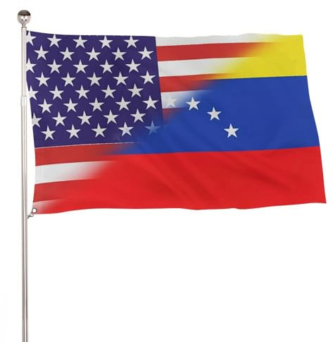 Bandera Del Orgullo Estados Unidos Venezuela Banderas Premium Clásico Pride Flag Decoraciones Bandera Balcón Para Jardin Fiesta Patio 90X152CM