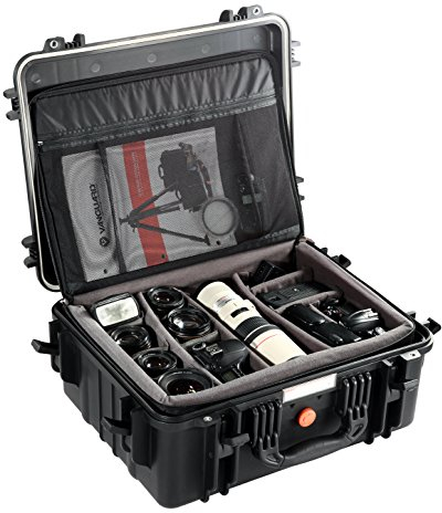 VANGUARD Supreme 46D Waterproof Camera Case with Removable Divider System, Black