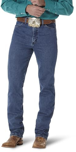 Wrangler herr cowboy slim-fit jeans, Stonewashed, 36W / 34L