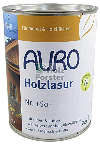 Auro Holzlasur Aqua (2,50 Liter, azur)