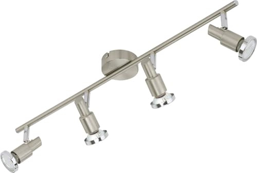Briloner Leuchten, LED Deckenstrahler, Deckenleuchte, Deckenlampe, LED Strahler, Spots, Wohnzimmerlampe, Deckenspot, Deckenbeleuchtung, Deckenlampe Wohnzimmer-Kinderzimmer-Schlafzimmer, LED Lampe, schwenkbar