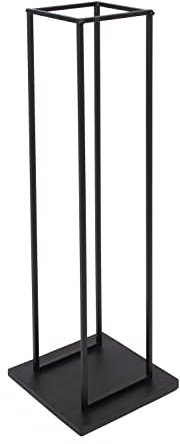 Étagère en métal pour bois de cheminée