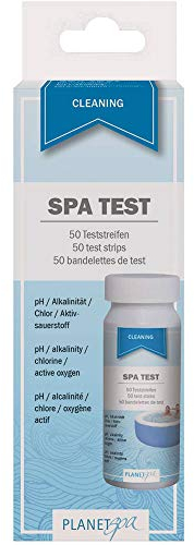 Planet Spa Wasserteststreifen - pH/Chlor/O2/Alkalinität