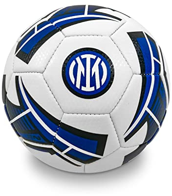 Mondo Sport -Pallone Da Calcio Cucito F.C. Inter, Colore Nero Azzurro, size 2, 120194