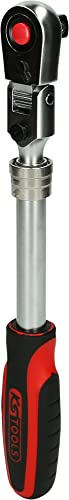 KS TOOLS 920.1330 Teleskop-Ratsche, Gelenkkopf, 1/2 Zoll