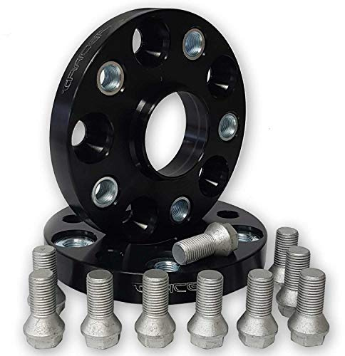 Spurverbreiterungen 5x112 2x20mm Tracer Spurplatten Distanzscheiben TRA13234BWS kompatibel mit Seat Alhambra Altea XL Ateca Exeo ST Leon SC Leon ST Tarraco