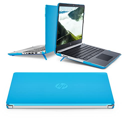 mCover Case Only Compatible for 2020~2022 14 HP 14-DQxxxx / 14-FQxxxx Series Windows PC (NOT Compatible with Any Other HP Models) - Aqua