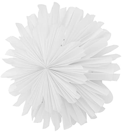 SOLUSTRE Lampenschirm Hochzeitsdeko Couch Decken Wedding Decoration Puzzle-Lampe Sofa Decke Origami-Kits Decke Sofa Puzzle-anhängerschirm Moderne Decke Weiß Papier Aufsteckbar Lampenzubehör