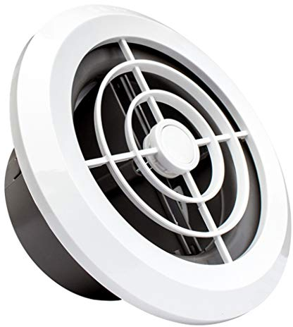 Ventilador extractor de baño, ventilador extractor de cocina de techo, 75 mm/100 mm, respetuoso con el medio ambiente y duradero a prueba de agua (Size : 75mm)
