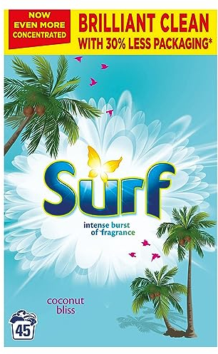 Surf Coconut Bliss Laundry Powder, 2250g
