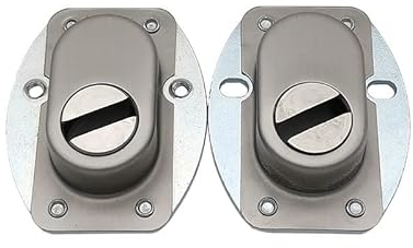 ECOLFE Türschloss Zylinder, Schlosszylinder, 1 Stück Edelstahl-Diebstahlsicherung CapLock-Schutz Schlüssellochstopfen Universaltyp (Farbe: XHL-22MM) (Color : Xhl 23mm)
