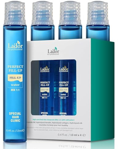 LA'DOR LADOR Perfect Hair Fill-Up Original 3 Seconds Intensive Keratin Treatment w/Protein for Bleached Frizzy Damaged Dry Hair Care Korean Deep Conditioner