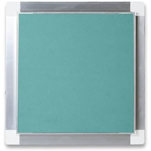 AKIFIX NAMCP04083BD BOTELLA DE INSPECCIÓN DORIKA PLACA 13 mm - 1 PZ - 40 x 80 cm MARCO DE ALUMINIO NATURAL CON JUNTA Y PUERTA DE CARTONYESO
