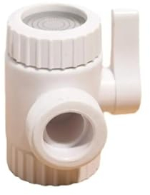 AQXYWUIO Küche Waschbecken Splitter Umsteller Ventil Wasserhahn Stecker Schalter Wasserhahn Adapter for Wc Bidet Dusche Badezimmer Zubehör
