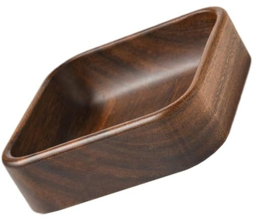 Muteitt Wood Serving Bowl, Wooden Fruit Bowl, Perfect for Snack, Salad, Vegetables and Fruit