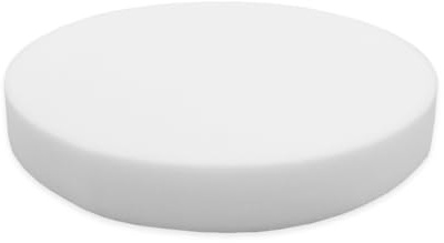 SaRani Relleno de cojines gruesos para sillas de espuma redonda, 30 kg/m3 (diámetro: 45 cm, grosor: 3 cm)